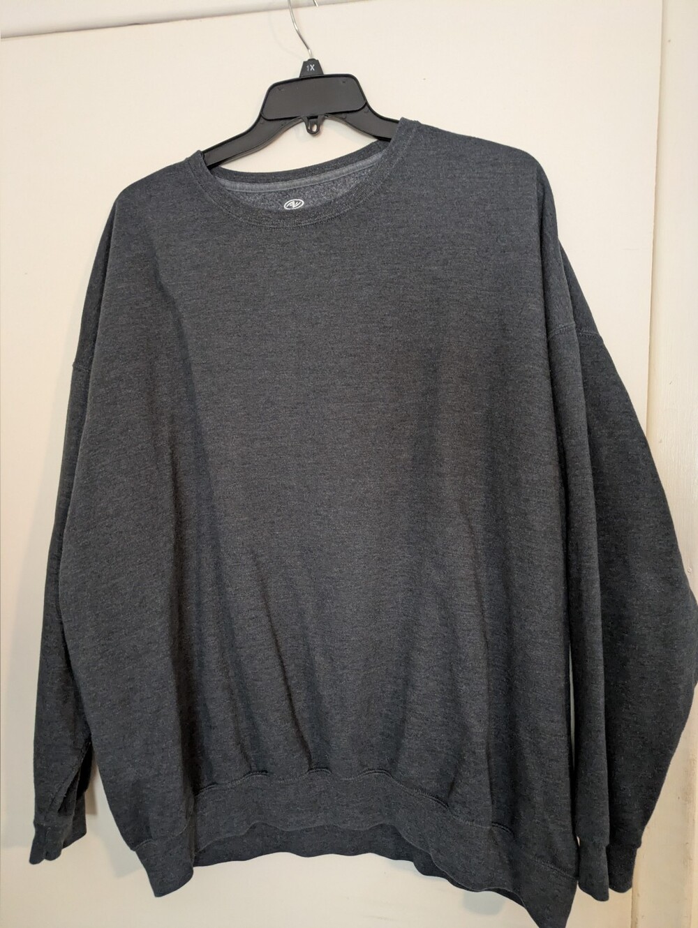 Athletic Works Charcoal Gray Fleece Crewneck Sweatshirt 4XL